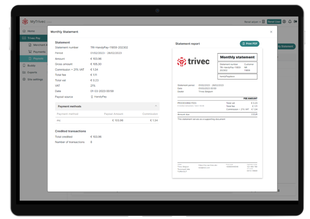 Monthly_Report_MyTrivec Monthly_Report_MyTrivec